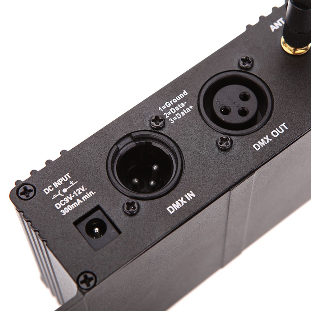 Lixada DMX512 Controller 2.4G Wireless Transmitter Receiver for Stage Light E4A5