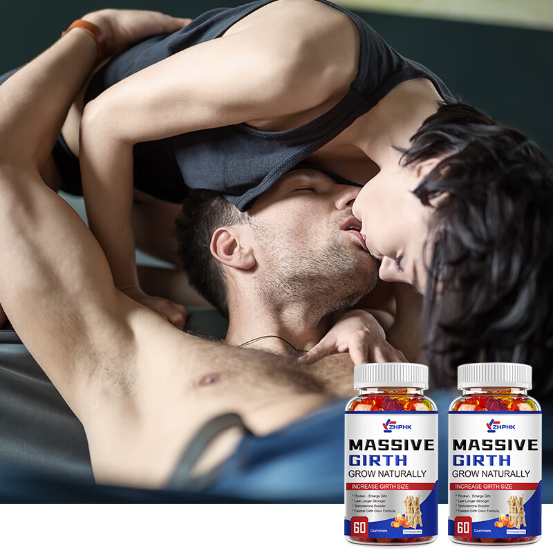 Male Enhancement Gummies Booster & Thicker Last Longer Stronger Bigger 60 Gummy