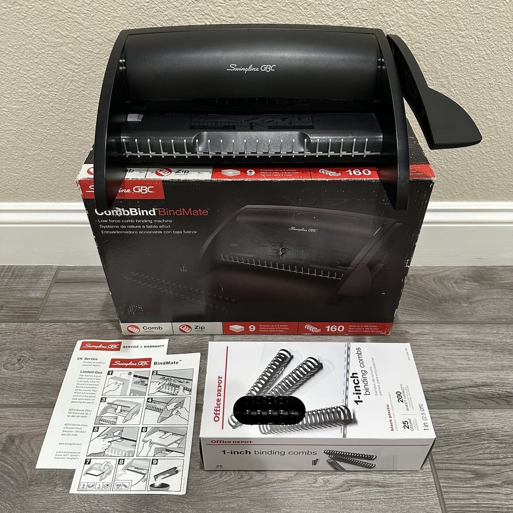 Swingline GBC CombBind BindMate with Extras