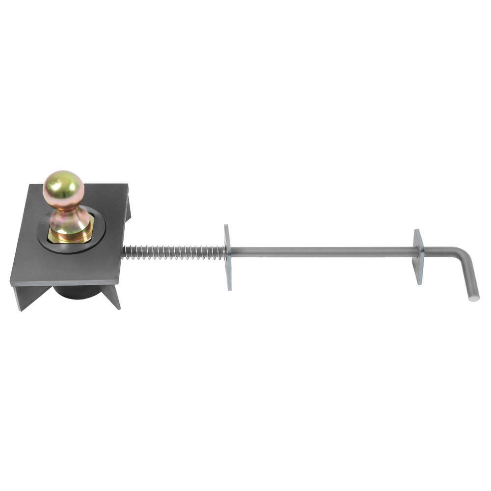 Universal Flatbed Gooseneck Trailer Hitch Hook Flatbed Kit w/ Ball Nut Spring