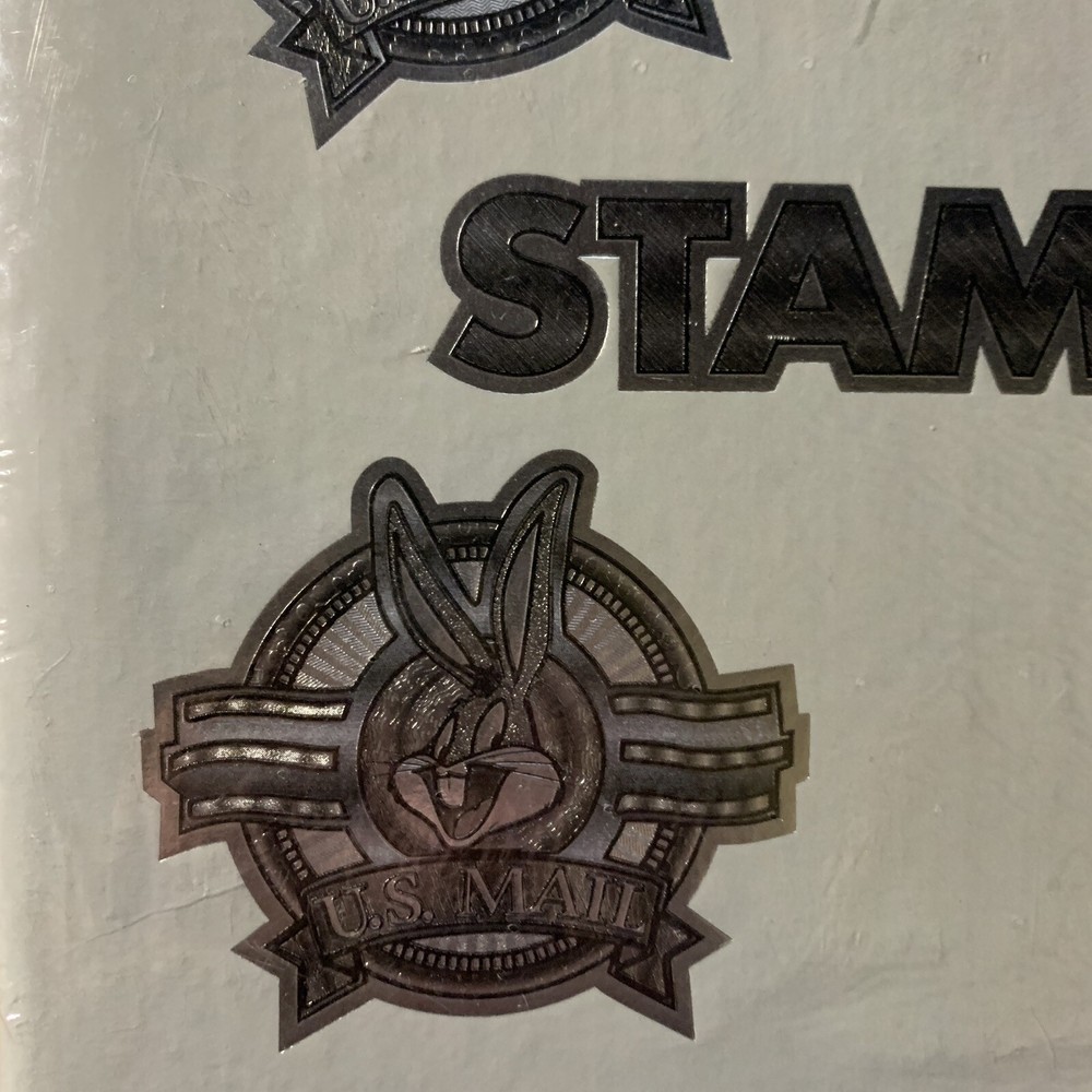 LOONEY TUNES~Official USPS Stamp collector Album/book VTG New sealed silver