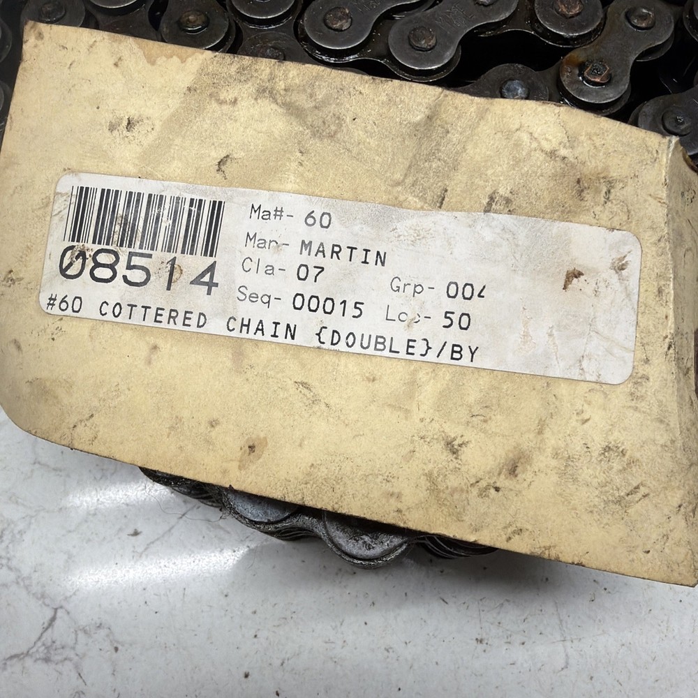 Morse 60-2CX10 Cottered Roller Chain