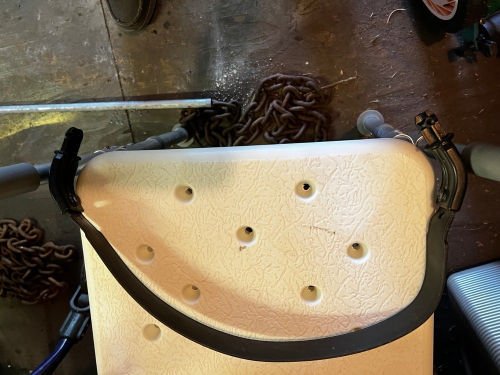 Dolomite Legacy Or maxi 650 Walker Rollator Backrest easy replacement