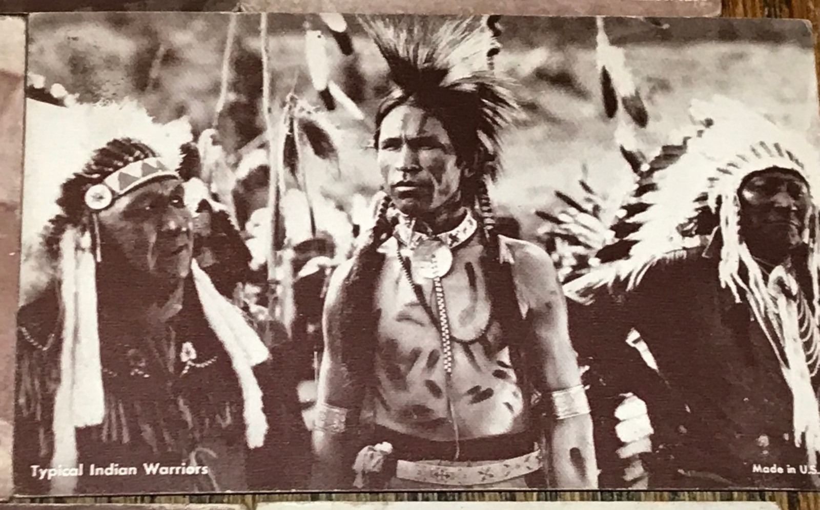 Antique Lot Of 10 Native American Indian Arcade Cards Exhibit Cheyenne Blackfoot