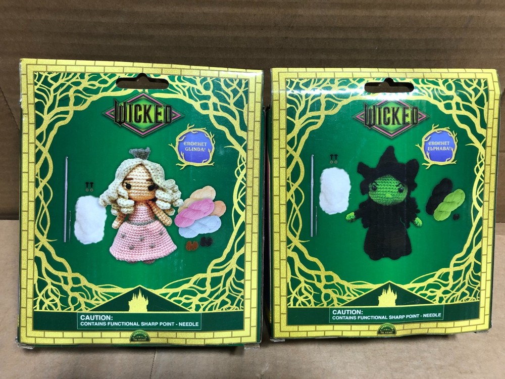 Wicked Crochet Kit Bundle - Glenda & Elphaba