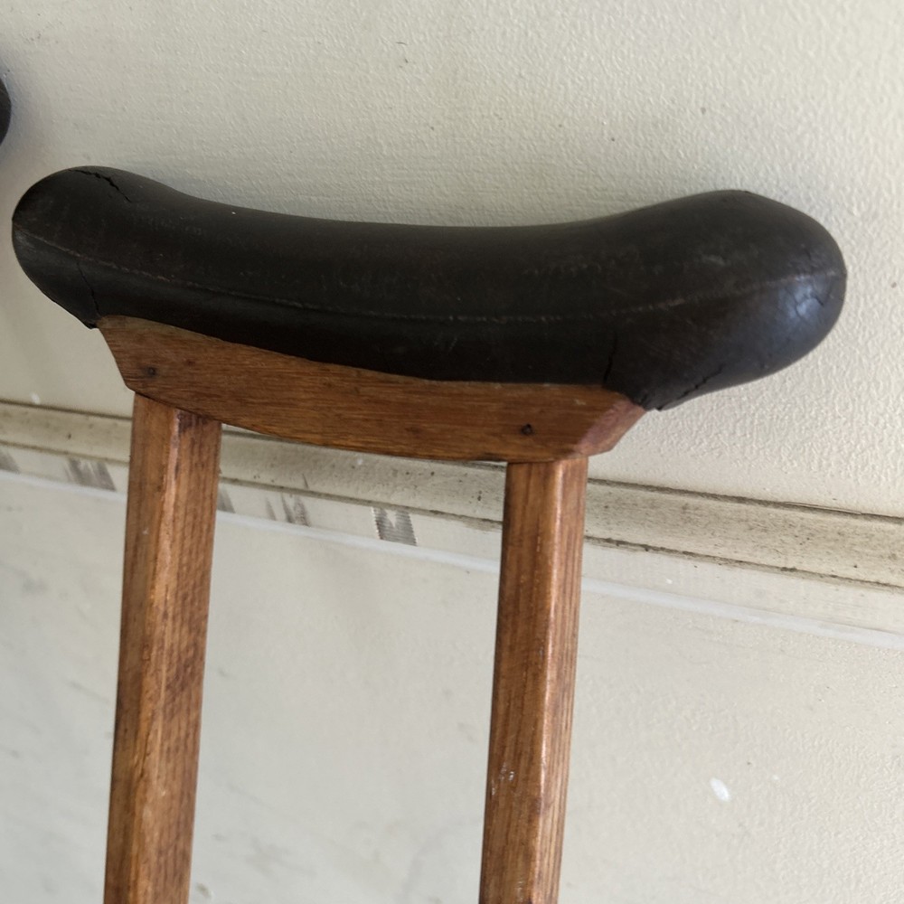 Antique Crutches 54”