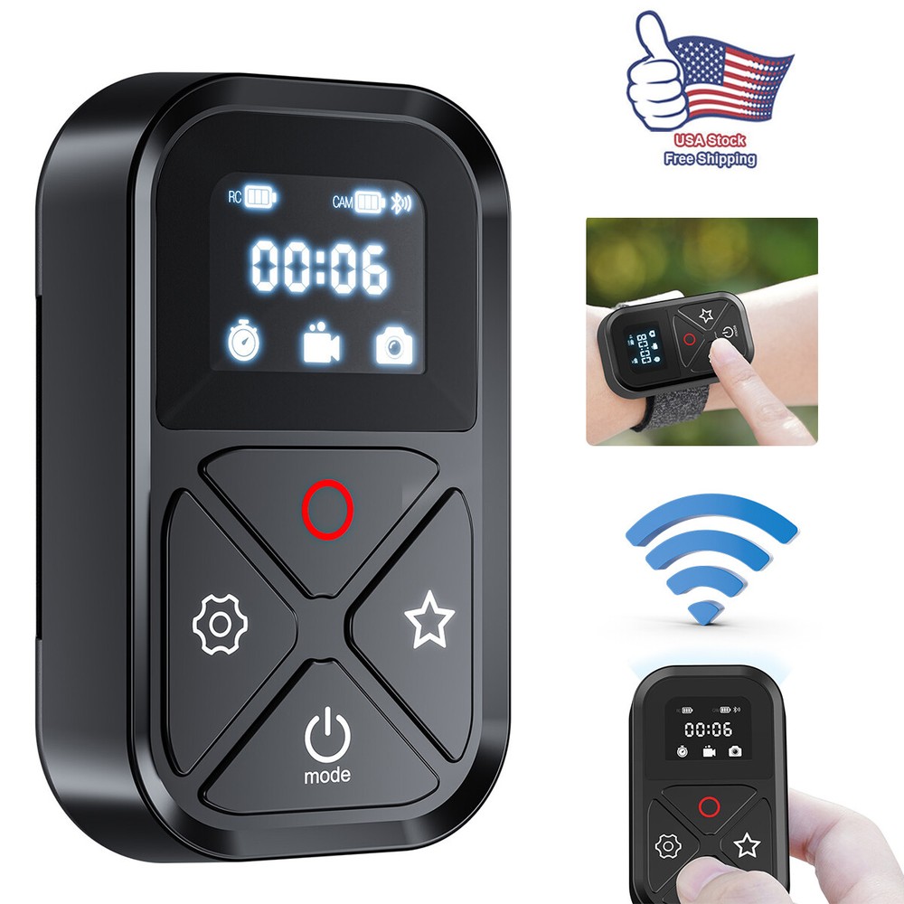 80M Smart Wireless Remote Control Camera Controller for GoPro Hero 11/10/9/8/MAX