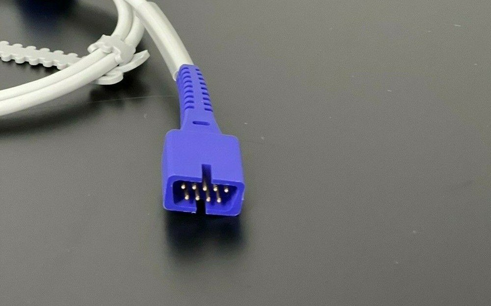 GE, Philips DEC-8 Adapter Extension SPO2 Cable Compatible- Same Day Shipping