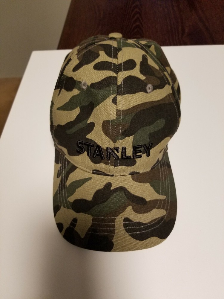 Stanley Tools Camouflage Snapback Adjustable Hat, Nice Shape