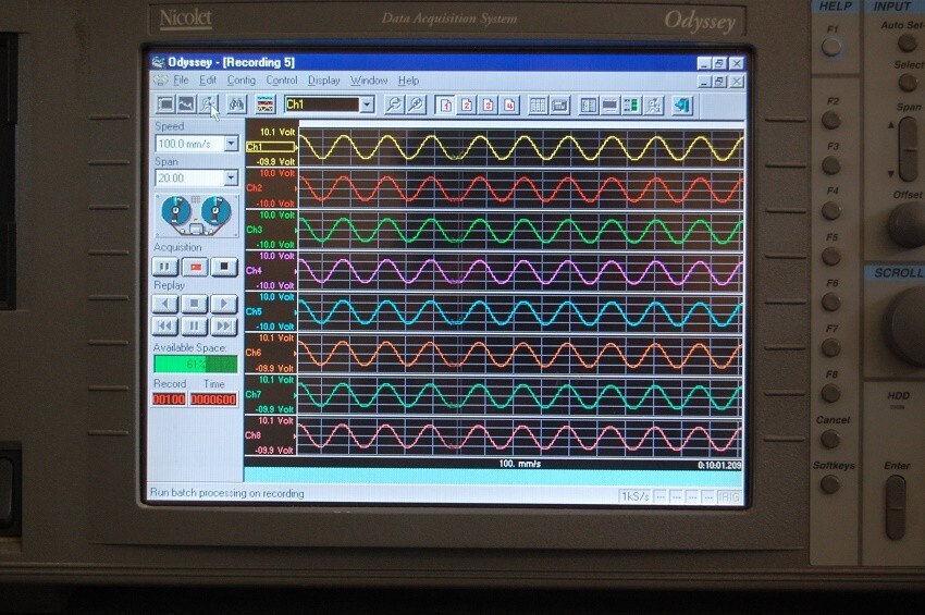 NICOLET ODYSSEY DATA ACQUISITION SYSTEM