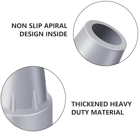 Crutch Tips Heavy Duty Rubber Replacement