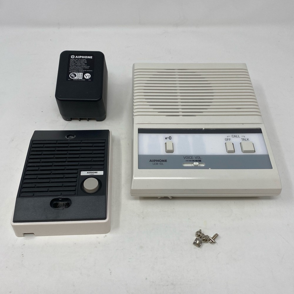Aiphone LEM-1DLS Single-Door Access Sentry Intercom Kit