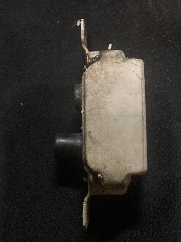 Restored Vintage Push Button Light Switch ON/OFF Monowatt