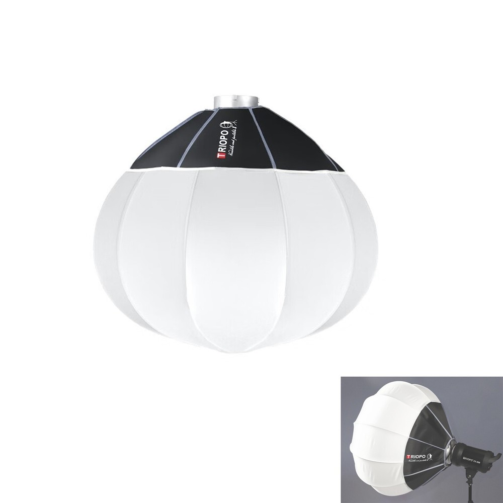 TRIOPO KQ65 25.6in/65cm Lantern Softbox Bowens Mount Softbox Soft Light Modifier
