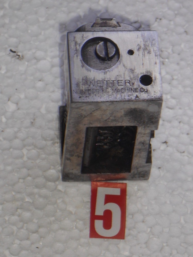 WETTER Letterpress Numbering machine | 5