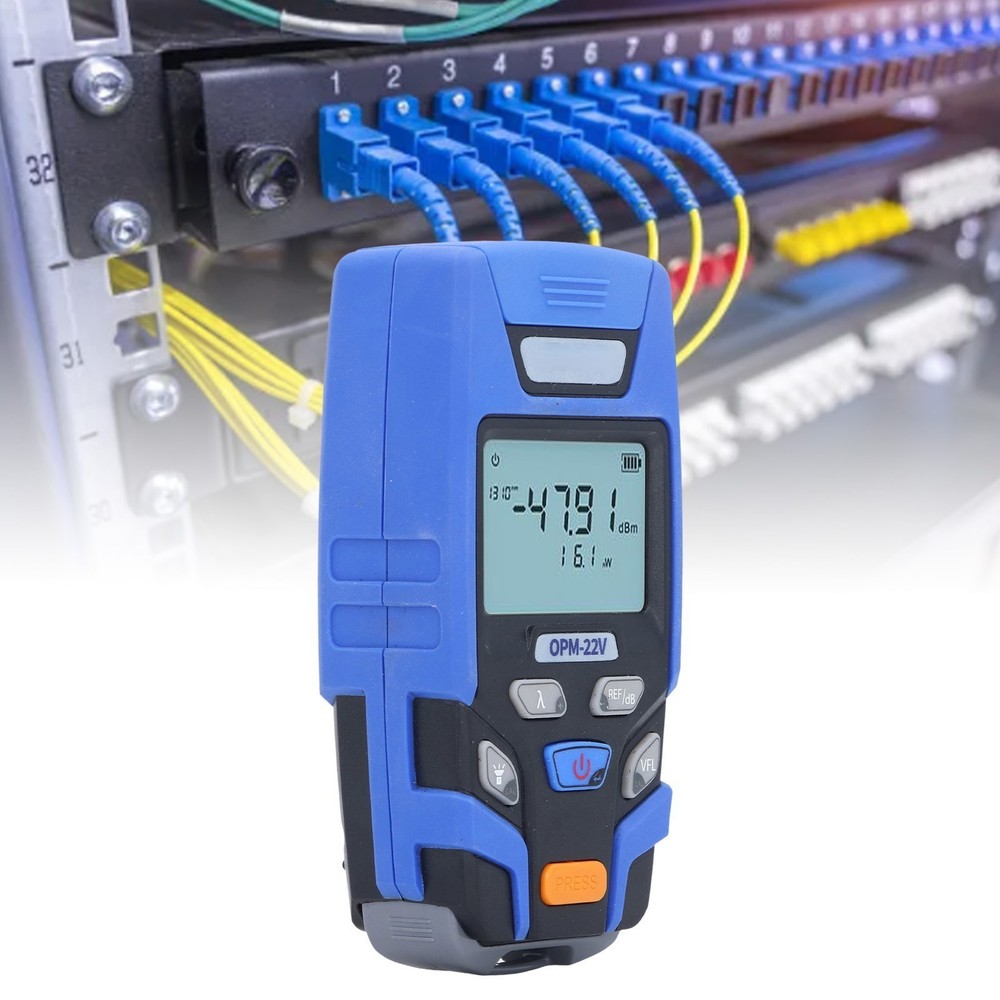 Optical Power Meter ‑50‑+26dBm Universal 2.5mm Interface Fiber Optic Tester