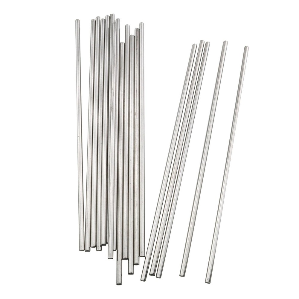 20PCS 150mm Blocking Board Pins Stainless Steel Rod Pins for Blocking Crochet...