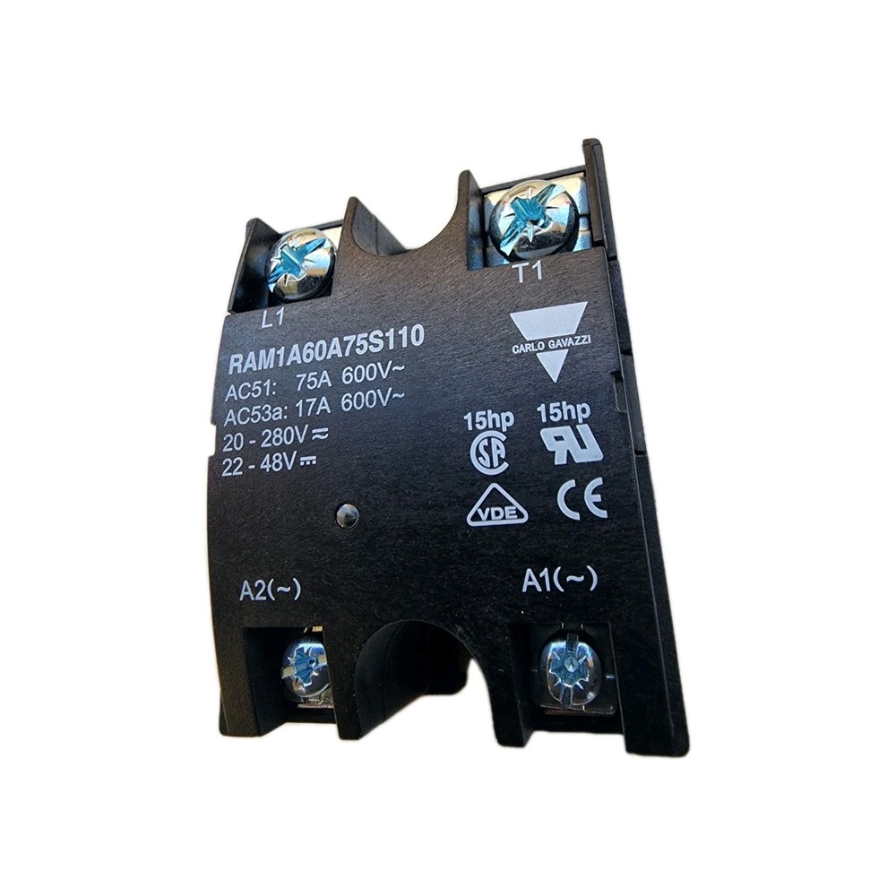 Carlo Gavazzi RAM1A60A75S110 Solid State Relay.