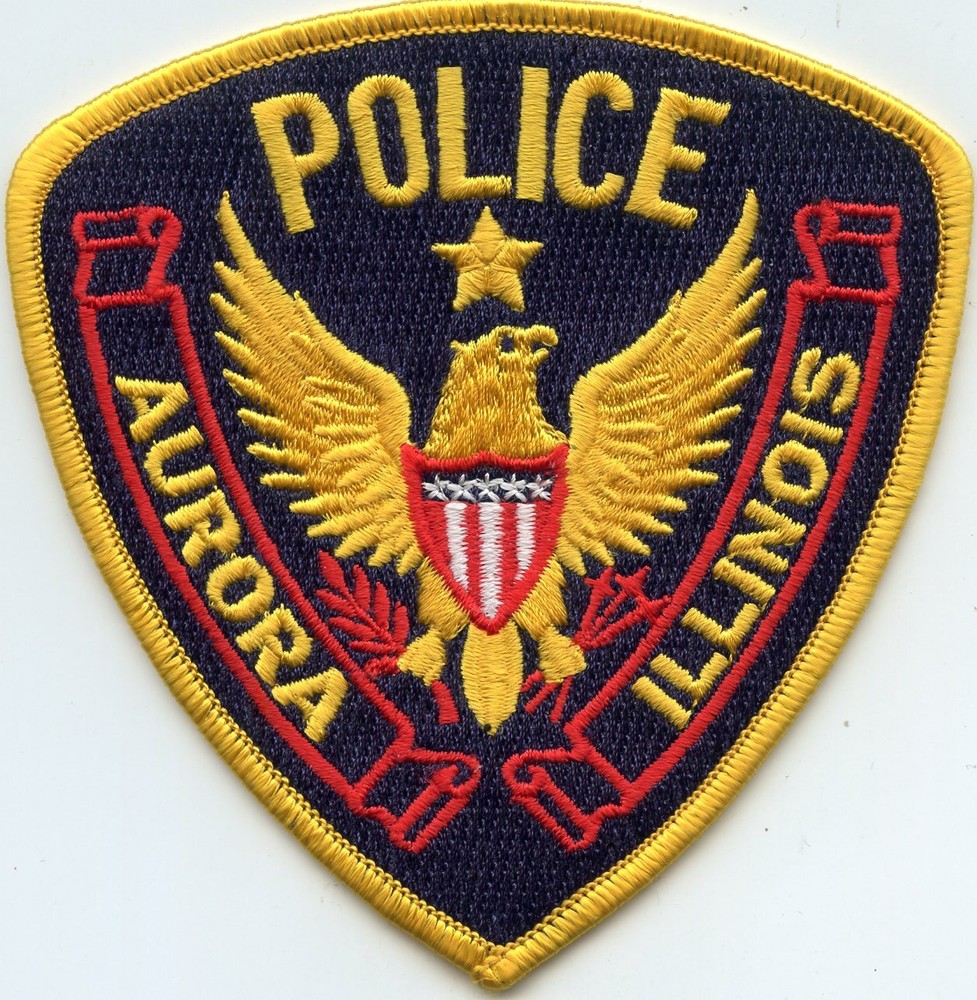 AURORA ILLINOIS IL POLICE PATCH
