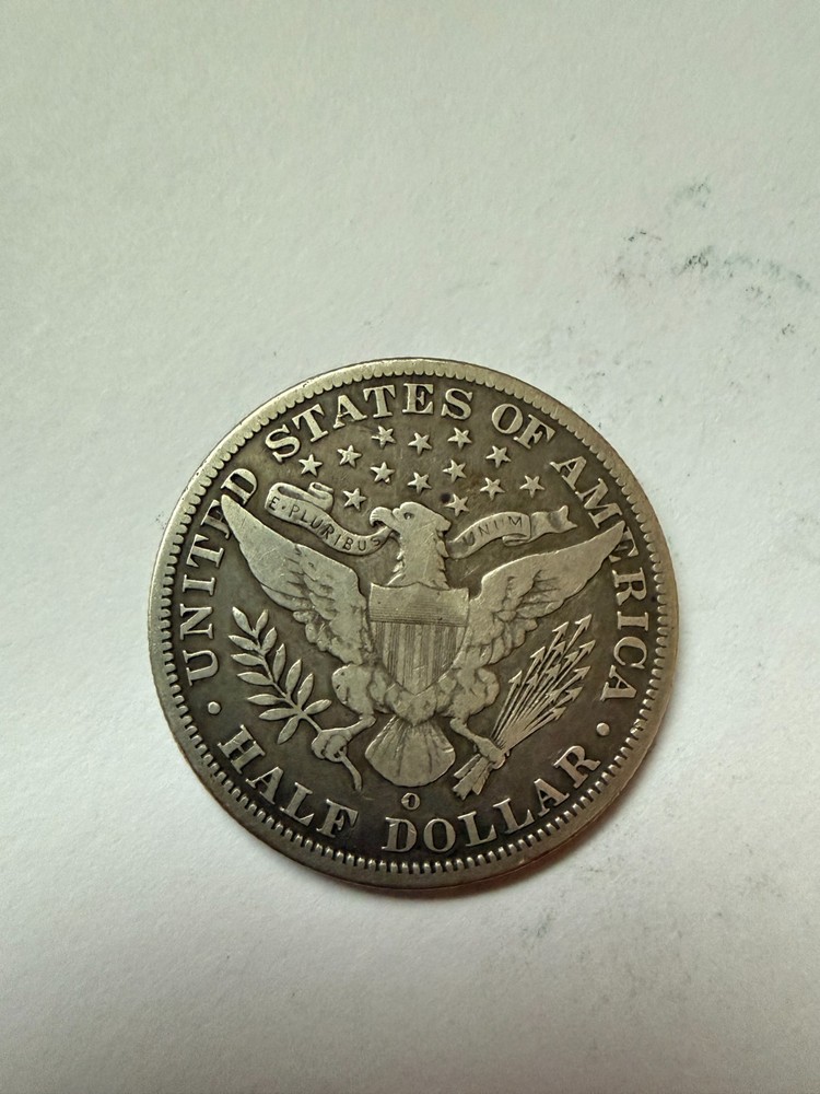 1899-O Barber Silver Half Dollar