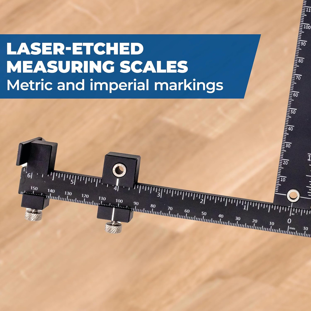 Cabinet Hardware Jig Pro for Accurate Installation - Precise Knob Pull - Adjusta
