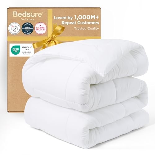 Comforter Duvet Insert - Quilted Comforters Size, All Oversize Queen White