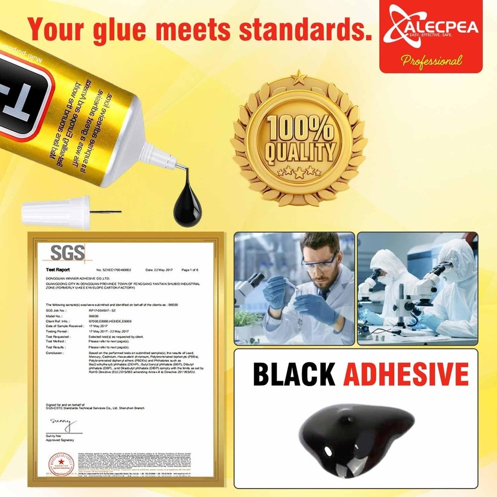 Upgrade - 2PCS 15ml | High-Performance Waterproof Adhesive for Precision Repa...