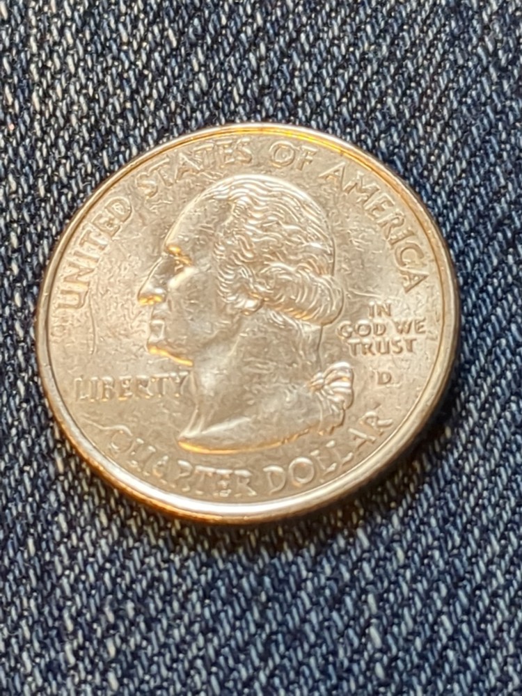 2000 D New Hampshire State Quarter #217