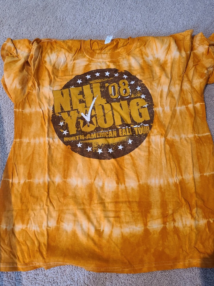 Neil Young Concert Tour Shirt Original