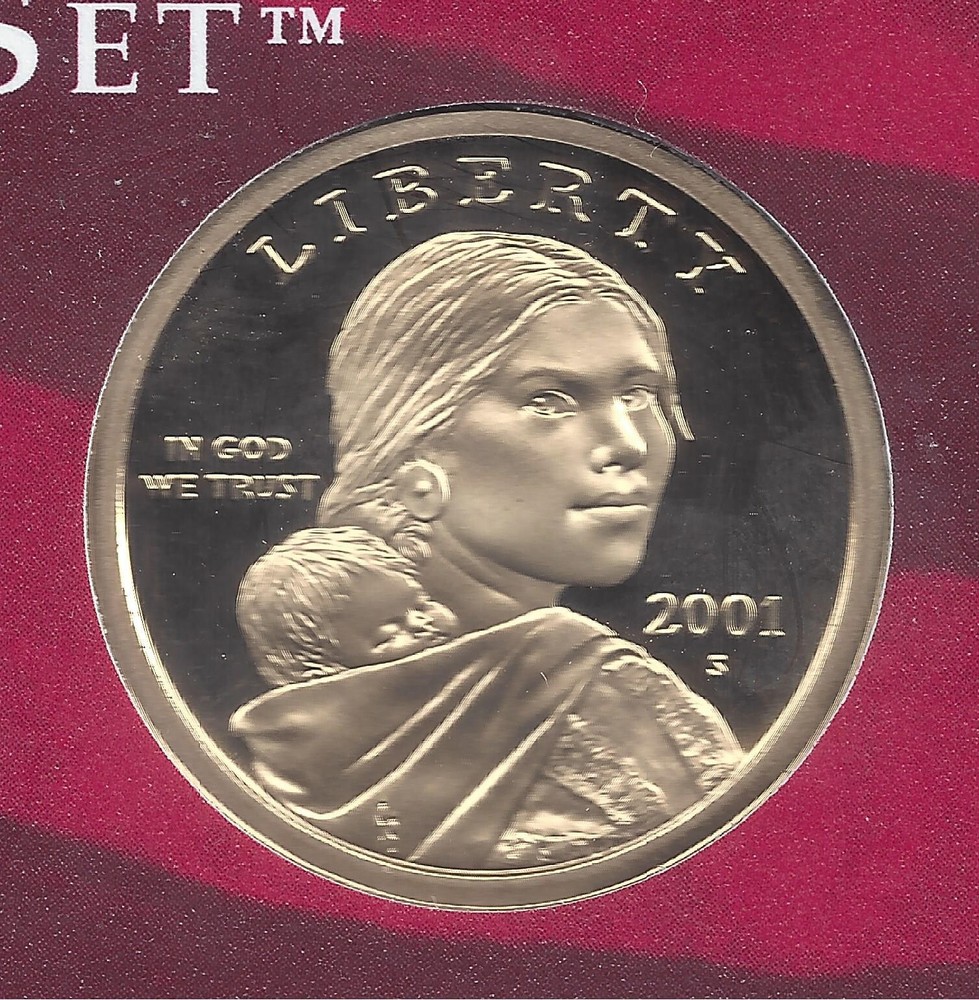 2001 S Native Dollar Gem Proof  Sacagawea
