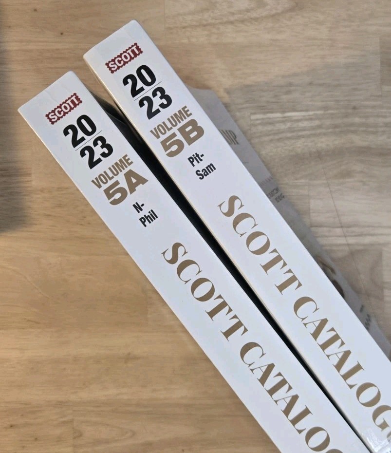 2023 Scott Stamp Catalog Volume 5 (Parts A & B) Essential Collector Reference...