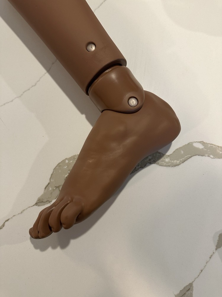 Life/form GERi/KERi Replacement Leg, Complete Left - Medium Tone