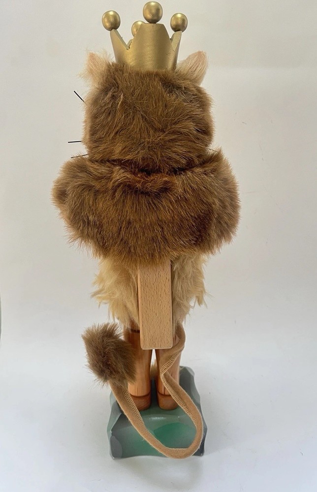 Vintage Steinbach Lion Nutcracker With Box ~ Jungle King 17” Signed