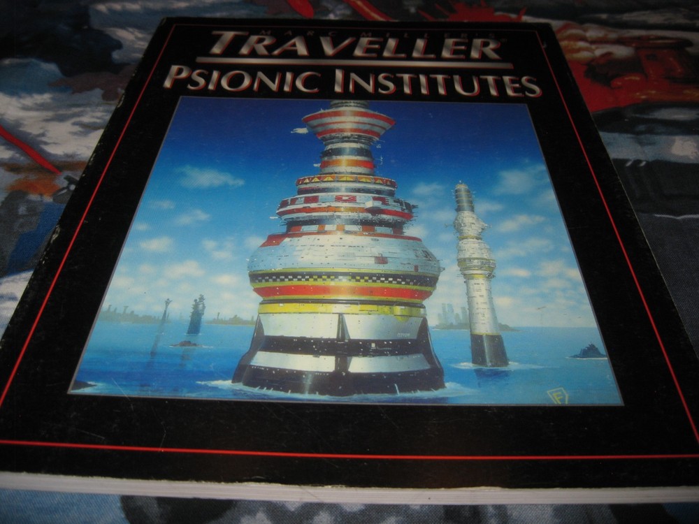 T4 Marc Miller's Traveller RPG Psionic Institutes Imperium Games