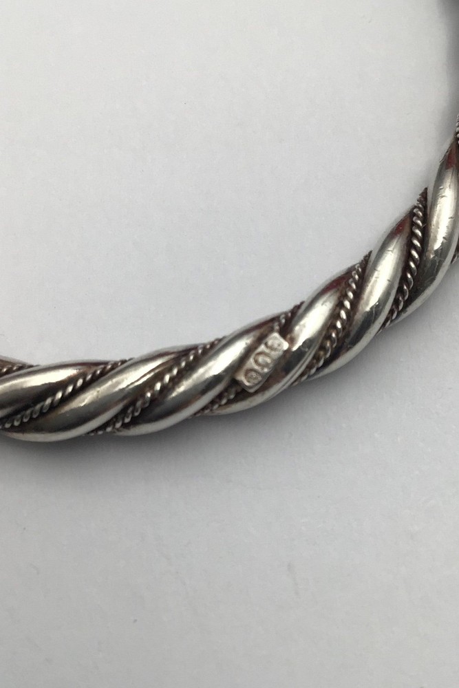 Twisted Silver Bracelet(900)