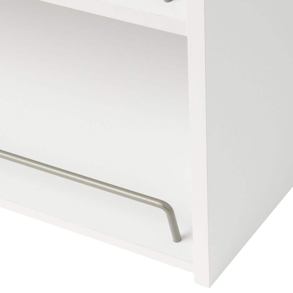 Impressions 3-Shelf White Shoe Organizer