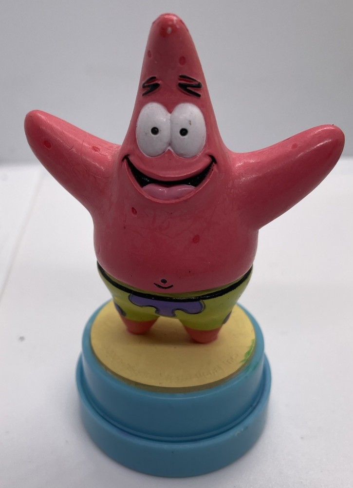 SpongeBob Rubber Stamp Set Complete!! Rare.