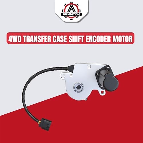 4WD Transfer Case Shift Encoder Motor - Compatible with Chevy, 8 Pin Connector
