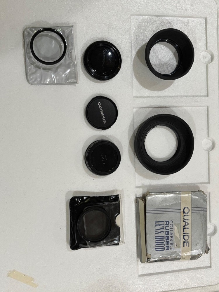 Accessories for Vintage Olympus SLR Camera