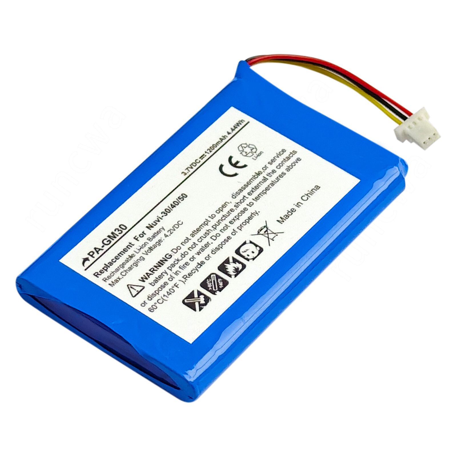 Battery NV-30/40/50 361-00056-00 For Garmin Nuvi 30 50 50LM 52 52LM 55 55LM+TOOL