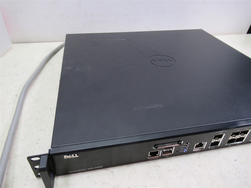 Dell Sonic Wall NSA 3600 Firewall Security Appliance