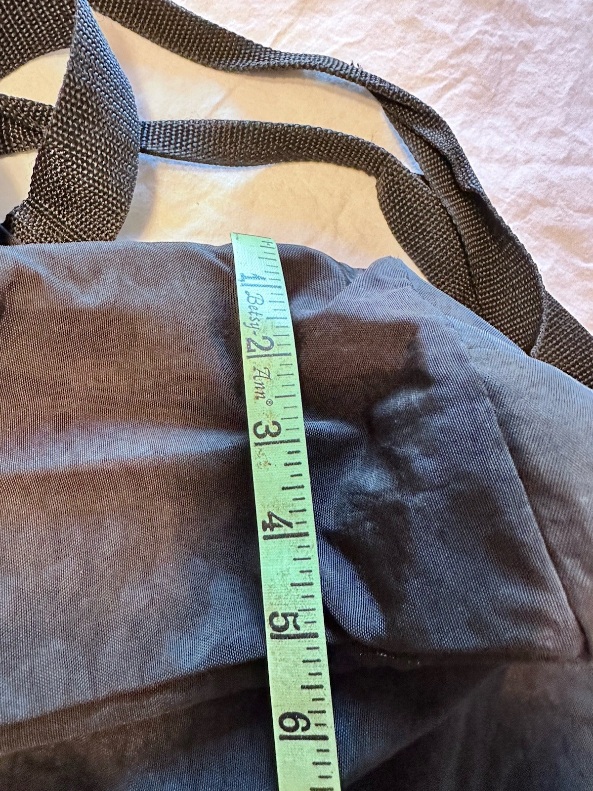 Walt Disney World Large 14" by 13.5" Tote Purse Shoulder Bag Black 90's