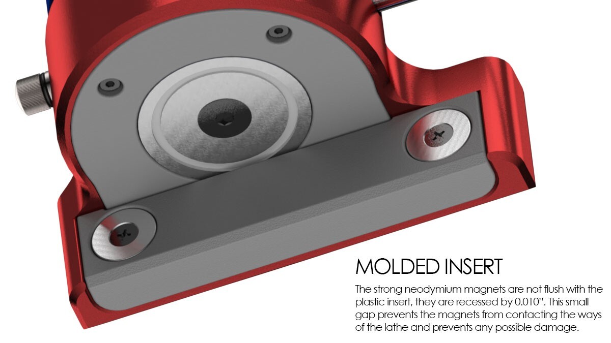 Magnetic Back Carriage Indicator by Edge Technology #62