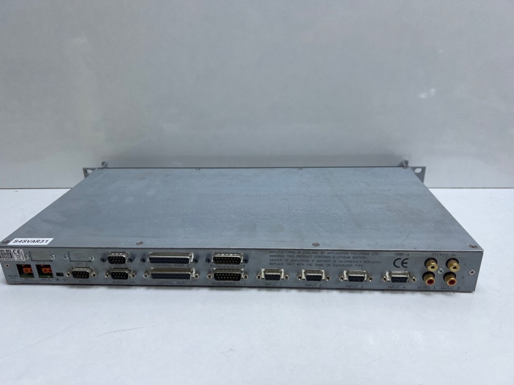 ASL VAR04 MK2 ,DSP Audio Router