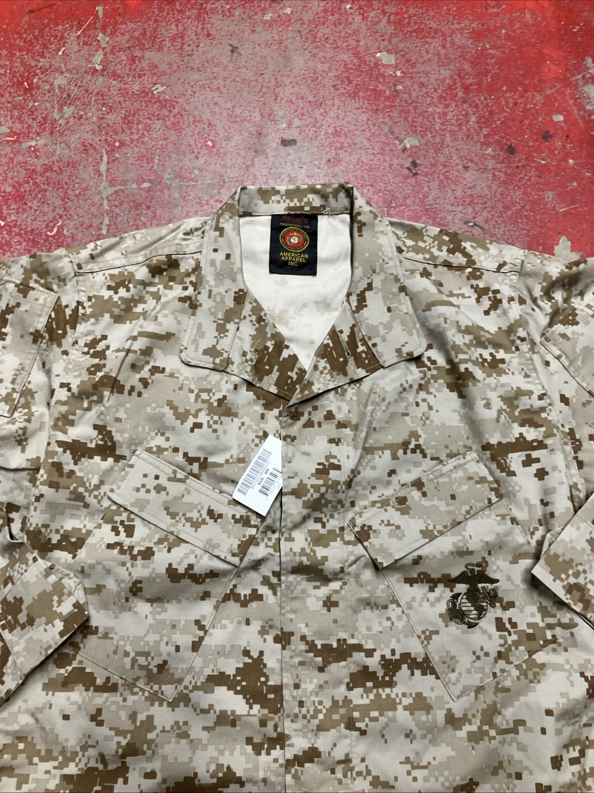 USMC DESERT MARPAT UNIFORM BLOUSE-MEDIUM REGULAR