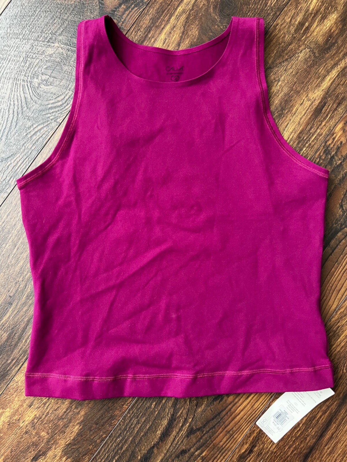 NEW CALIA Carrie Underwood Essentials Fitness Tank Berry Rich Size XL