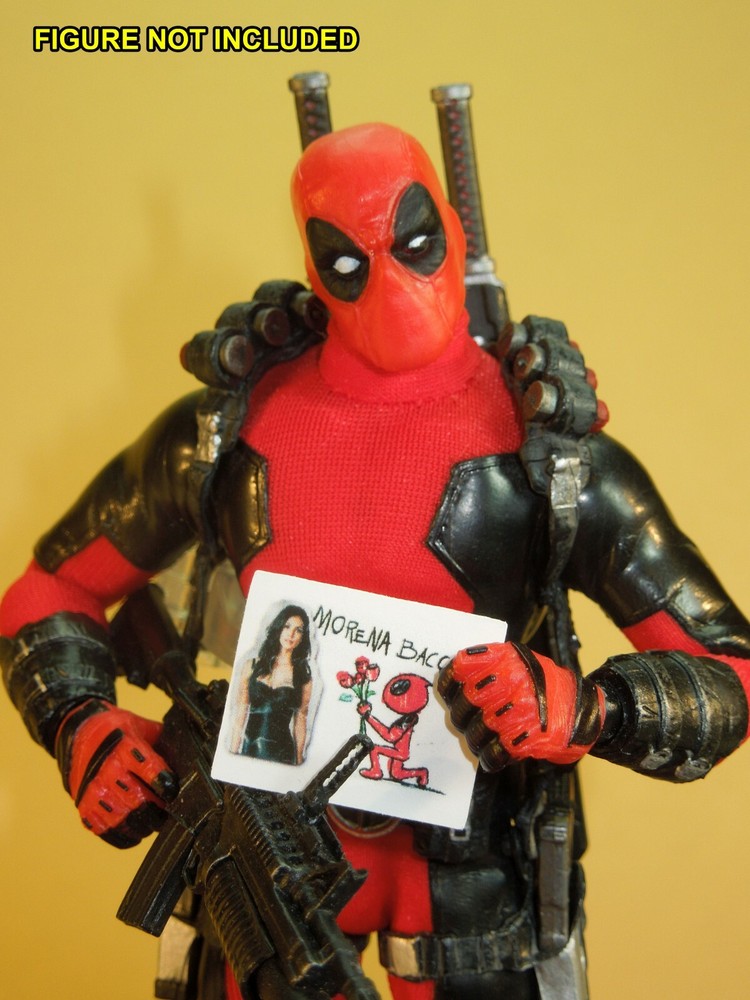 Deadpool 2 - 1/12 scale Custom Accessories / Documents - for 6 inch figures