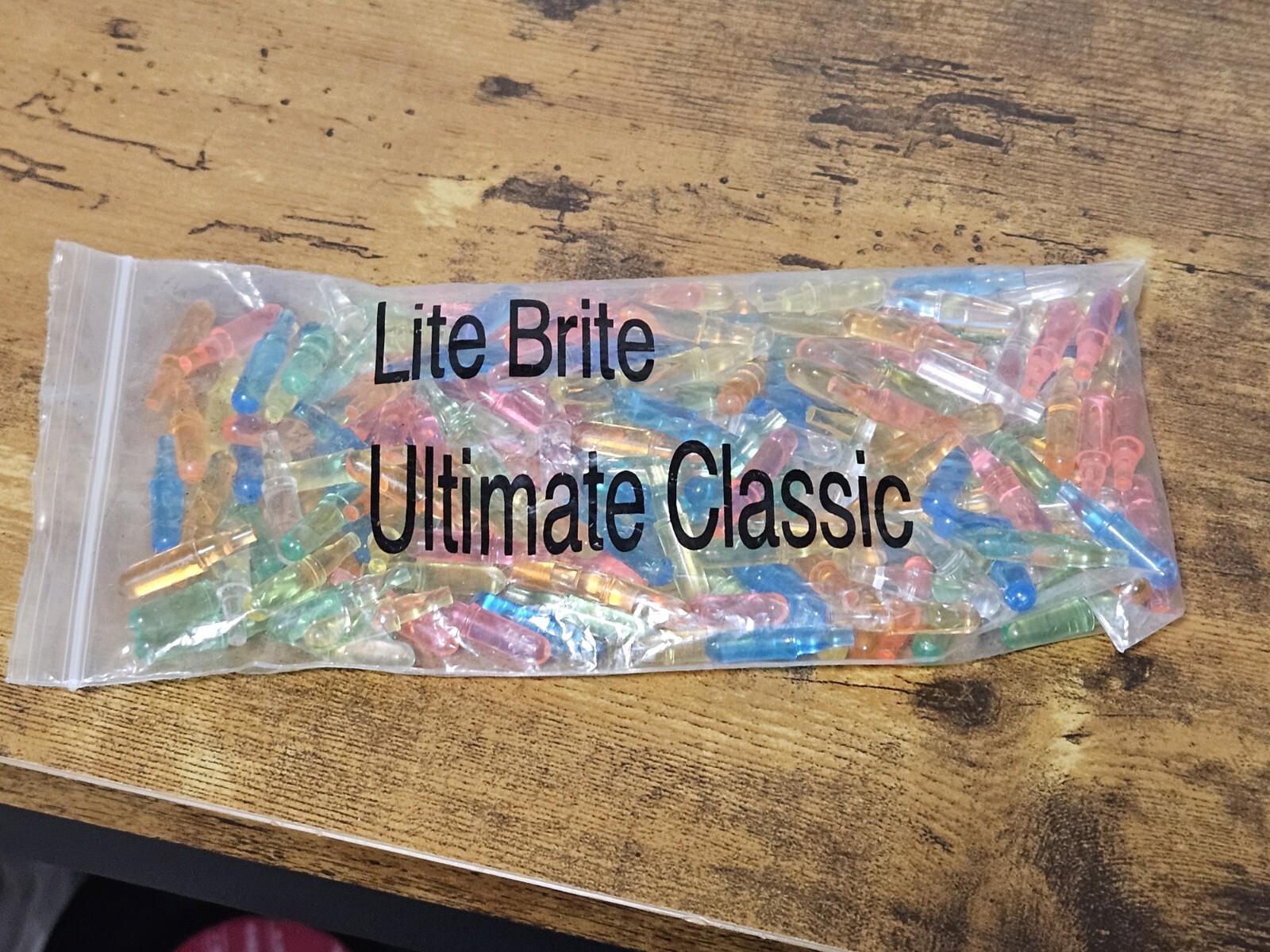 Lite Brite Ultimate Classic Oval Replacement Pegs Pins Multicolor Pack