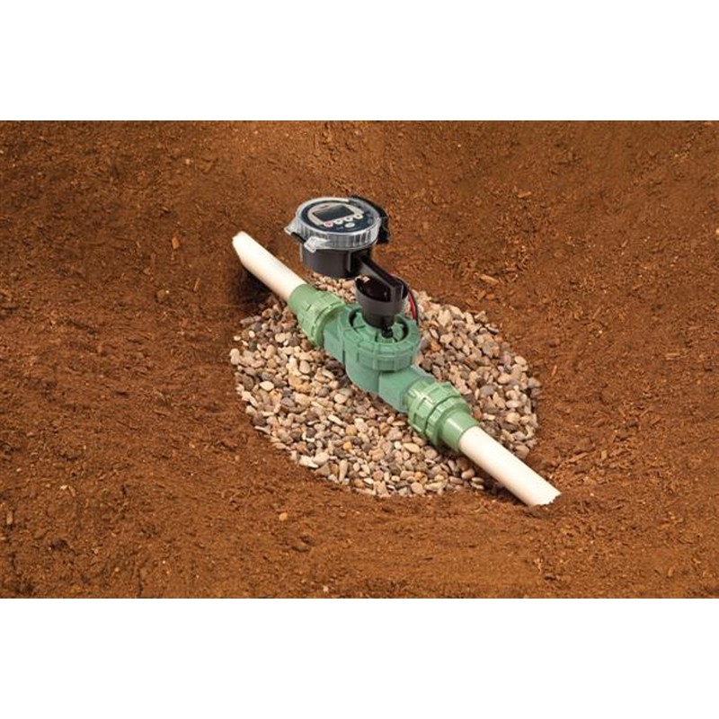 Orbit 57860 Battery Powered Programmable 4-Zone Sprinkler Timer with 1 in. Valve