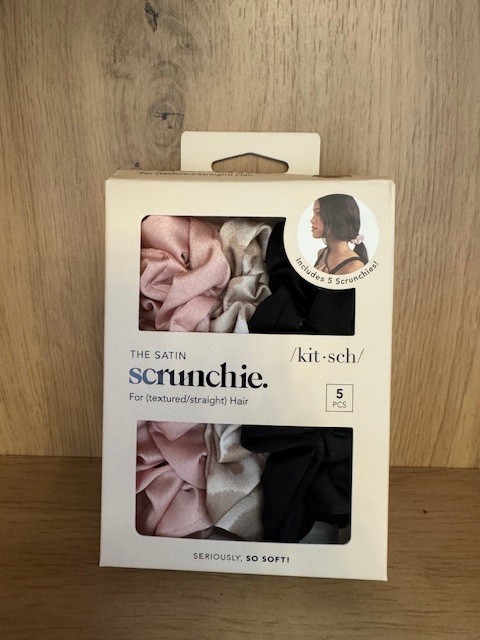 KITSCH Satin Sleep Scrunchies 5pc